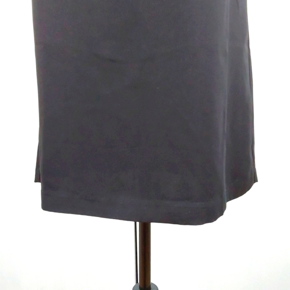 Forever 21 |Elegant Black Chiffon Mini Dress Sleeveless Ruffles Neutral Sz.M - Picture 3 of 11